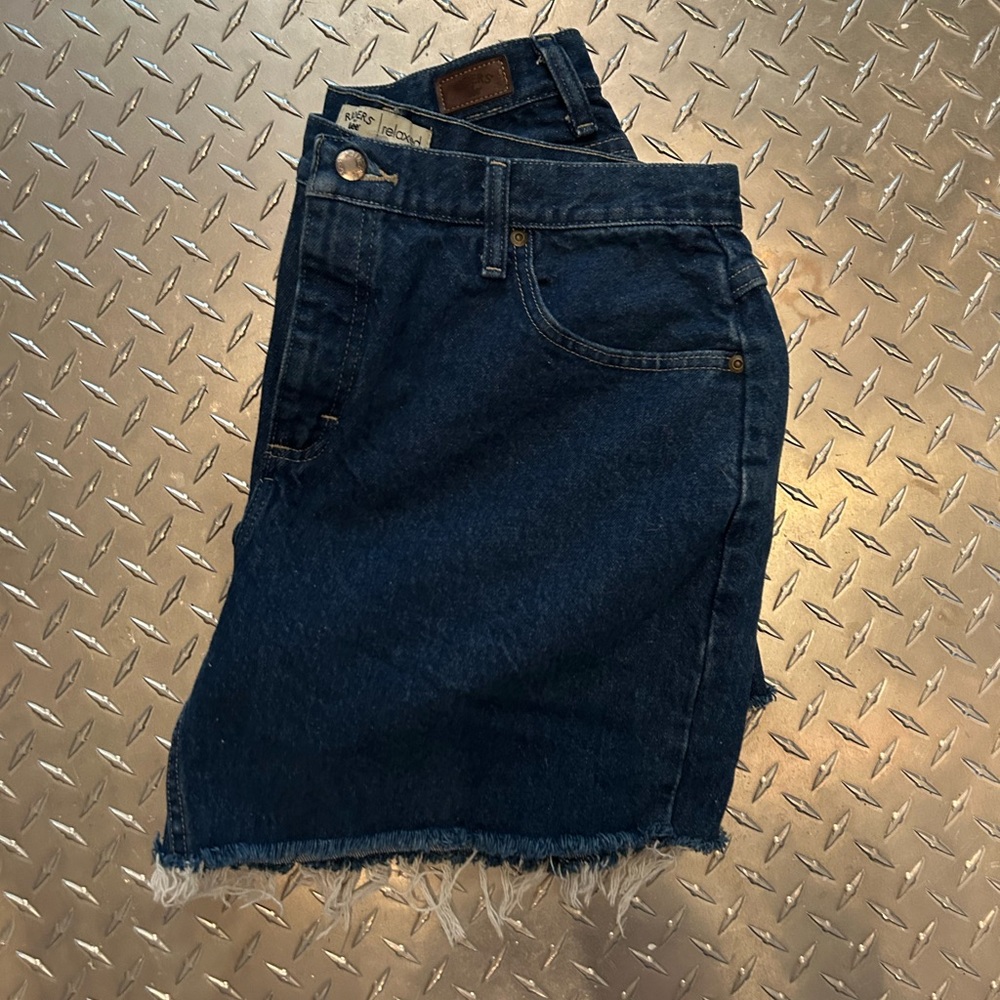Riders by Lee Dark Blue Denim Shorts